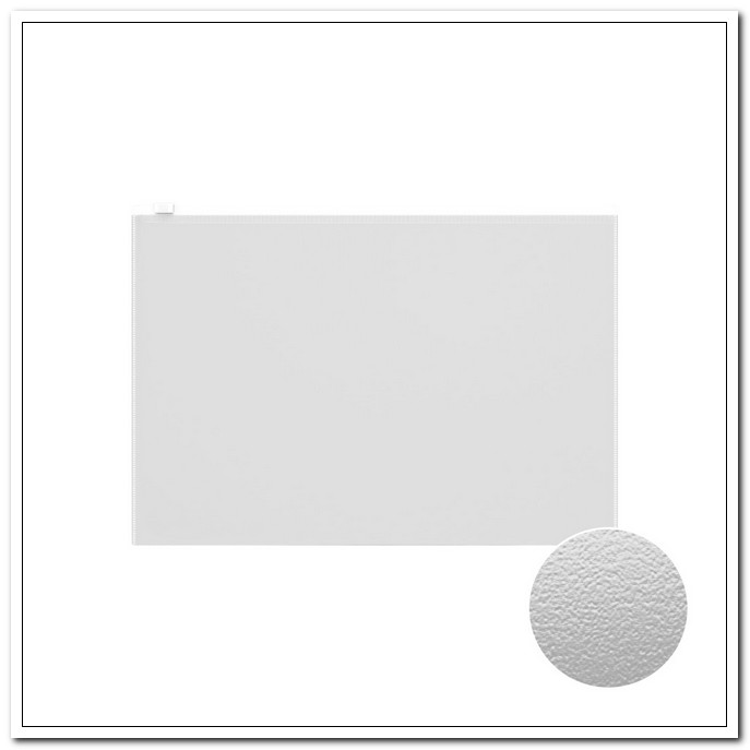 Папка-конверт на молнии А4 140мкм молния ZIP, Fizzy Clear прозрачная  арт. 50330 Erich Krause
