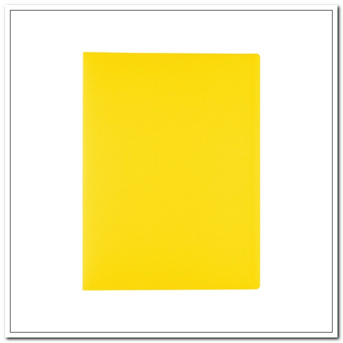Папка 40файлов 450мкр песок "Expert Complete" Classic Желтая, корешок 15мм арт. ЕС2701409