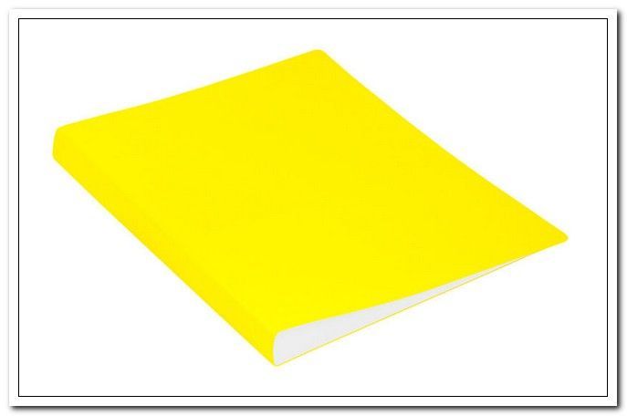 Папка 20файлов 0,7мм желтый Бюрократ Double Neon арт. DNE07V20YEL/1131742      