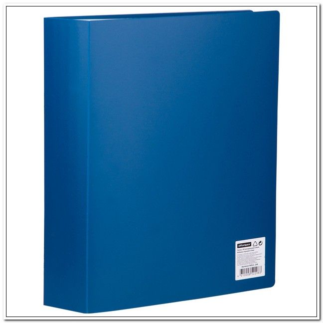 Папка 80файлов  OfficeSpace, 30мм, 600мкм, синяя арт. F80L2_298