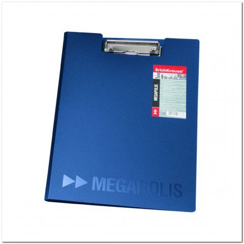 Папка-планшет А4 MEGAPOLIS синий  5/20 арт. 3874    Еrich Krause     