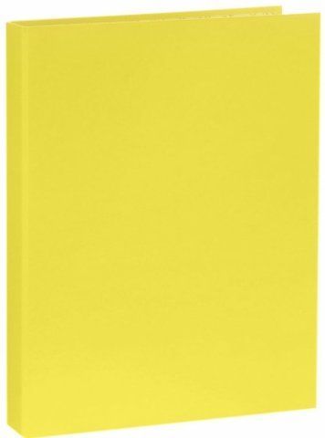 Папка-регистратор на 4 кольцах неон желтые, 35 мм арт. 39062   Еrich Krause     