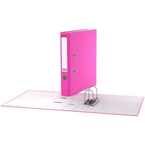 Папка-регистр. 50мм розовый Neon арт. 45395  ErichKrause       