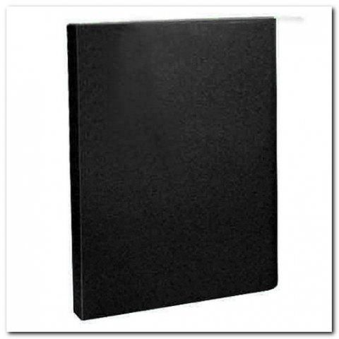 Папка 40файлов 0,45мм черная PROFF Standart 6/24 арт. EC-40-06                 