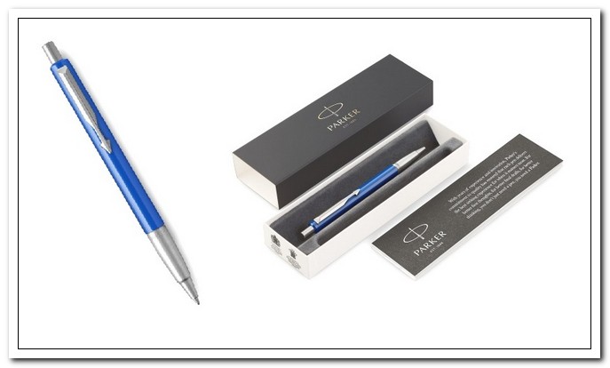 Ручка подарочная шариковая  синяя 1мм кнопочная Vector Limited Edition Blue CT арт. 2025419                  