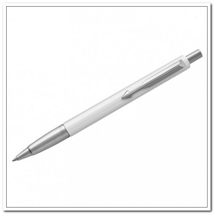 Ручка подарочная с кнопочным механизмом синяя 1 мм Vector Limited Edition White CT арт. 2025457