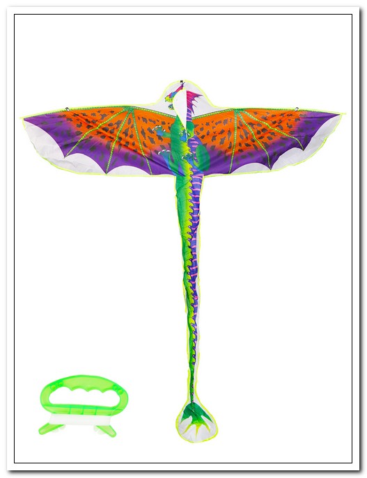 Воздушный змей "Дракон" 108х48см арт. AN02478
